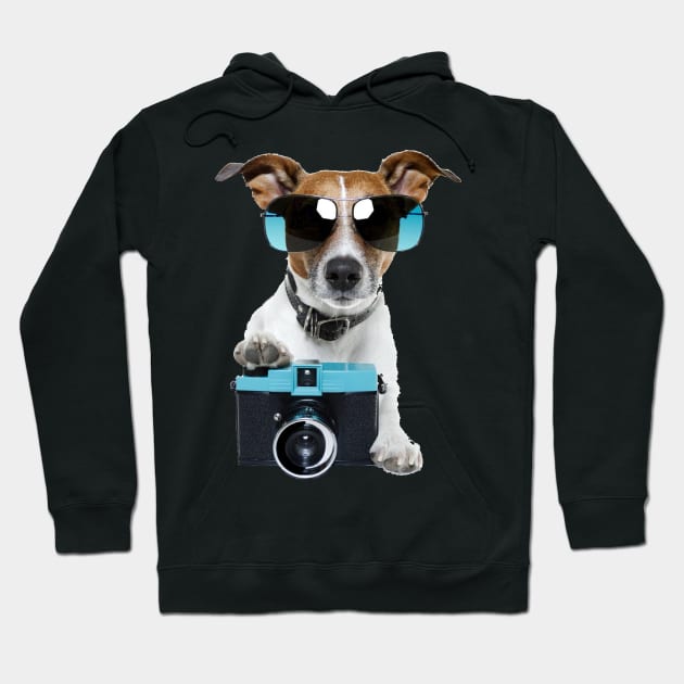 Camera Dog - Say Cheese! Hoodie by cameradog